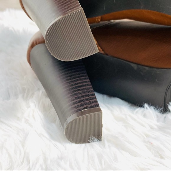 Steve Madden Zelouss Brown Faux Leather Ankle Boot - Picture 10 of 12